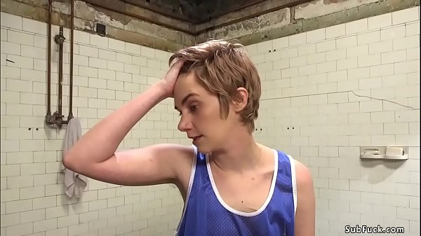 Basketball players double penetration fucks journalist