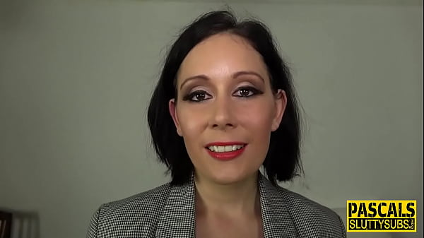 Tied up cougar throated and banged