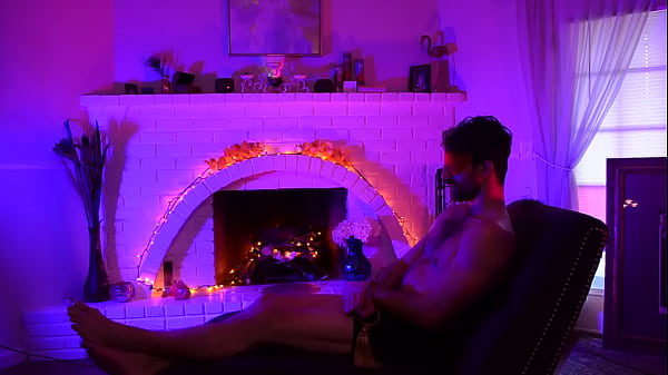 Tied up and enticed by a very sexy blonde dominatory