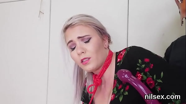 Mischievous female is brought in rectal asylum for unshod therapy