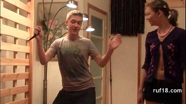 Restrain bondage Teenie To Jizz