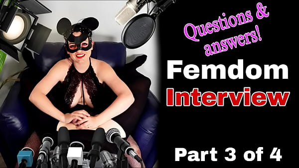 Female dom Q&A Dialogue 3 Real Duo Homemade Unexperienced BDSM Restrain bondage Subordinated Female Dominance FLR Cougar Stepmother