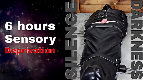 6 Hours of Sensory Deprivation Female dominance Restrain bondage BDSM Masculine Training FLR Mistress